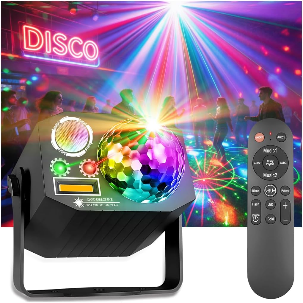 Audio Music Dj - Luces de Discoteca para Fiestas con