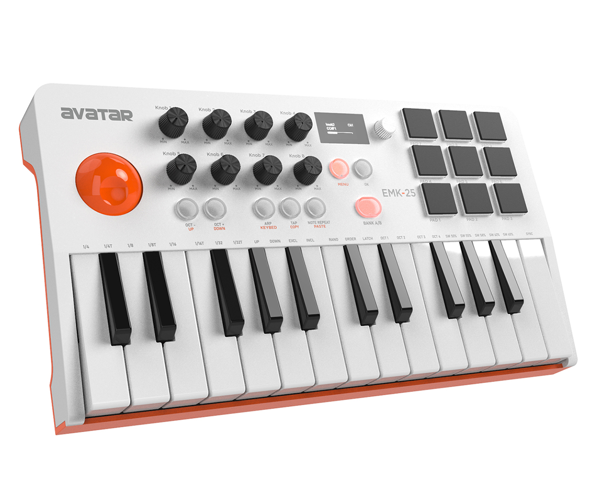 Controlador de teclado inalámb - Midi Controller Pad reseña y precio
