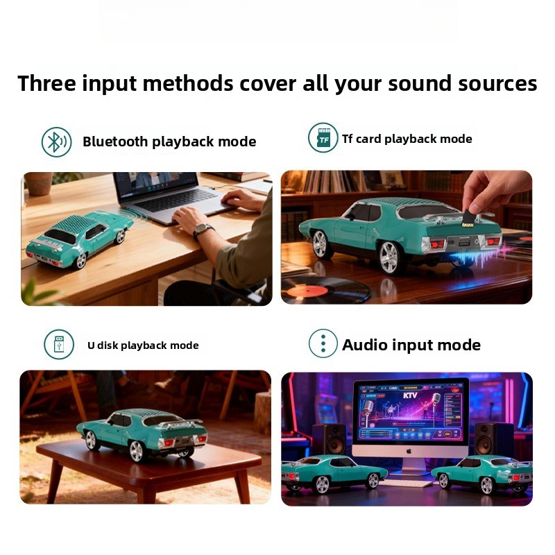 Altavoz Bluetooth con Forma de - Audio Music Spotify reseña y precio
