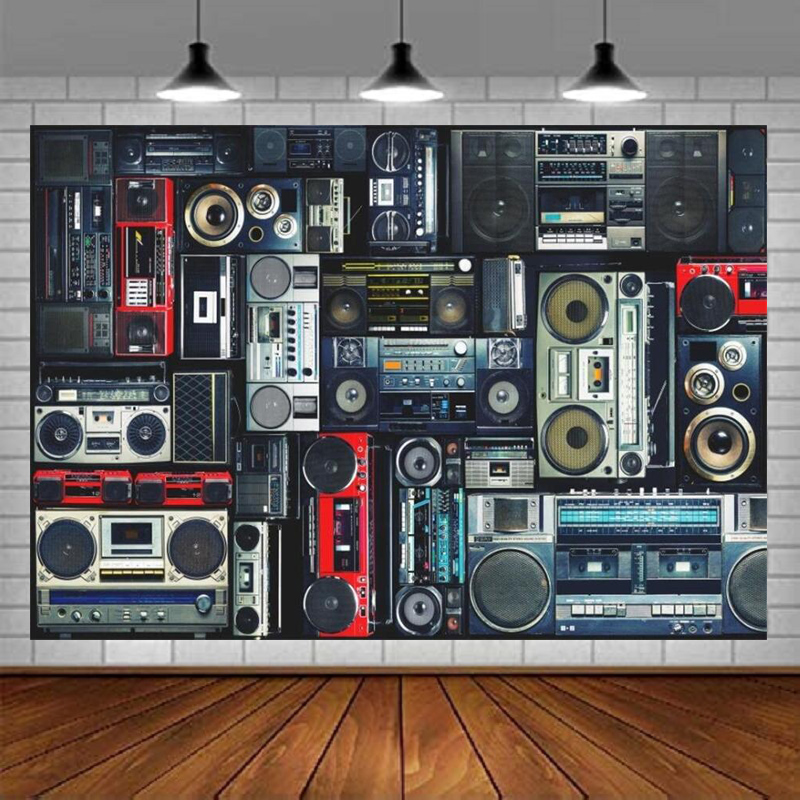 Fondo Fotográfico de Radio Boo - Audio Music Image reseña y precio