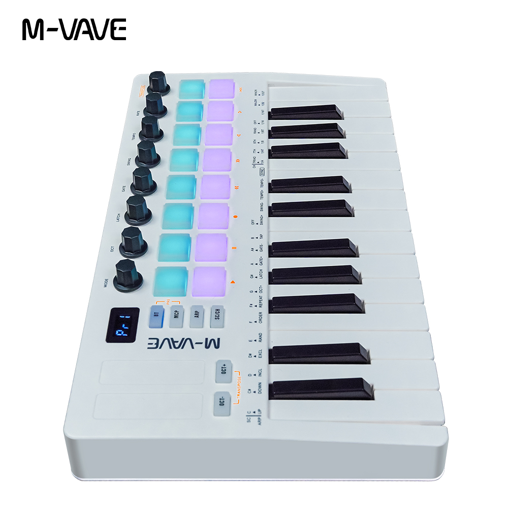 Controlador de Teclado MIDI Bl - Midi Controller Pad reseña y precio
