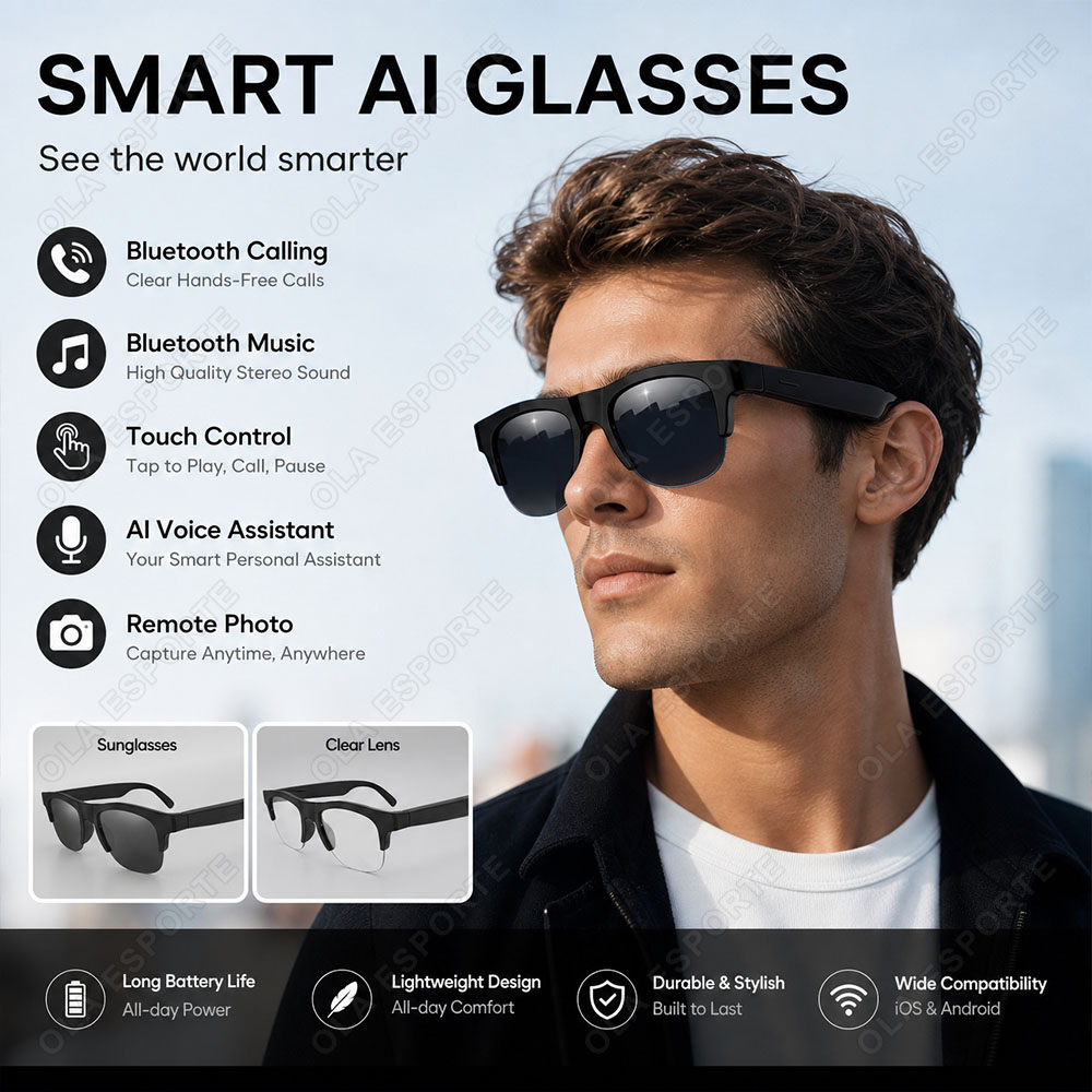 Gafas inteligentes con sonido  - Audio Music Image reseña y precio