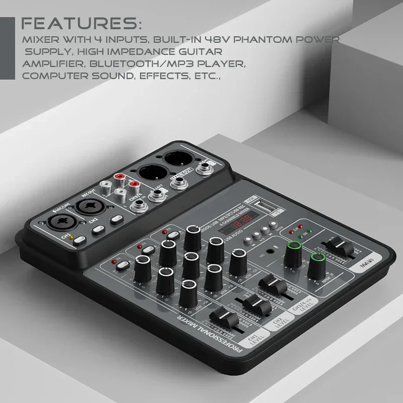 Consola de Mezcla de Audio Pro - Audio Music Dj reseña y precio
