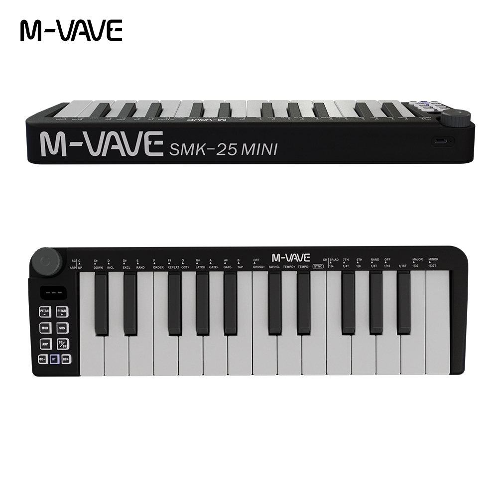 Teclado controlador MIDI M-VAV - Midi Controller Pad reseña y precio