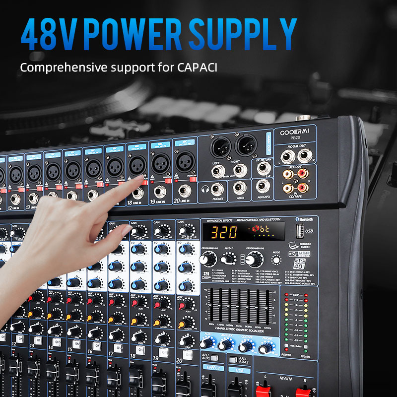 Mezclador de Audio Profesional - Audio Music Dj reseña y precio