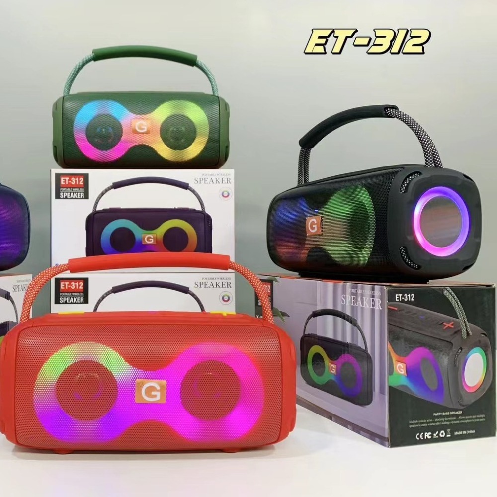 Altavoz Bluetooth ET-312 Portá - Audio Music Spotify reseña y precio